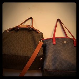 Micheal Kors Purse & Coach Purse